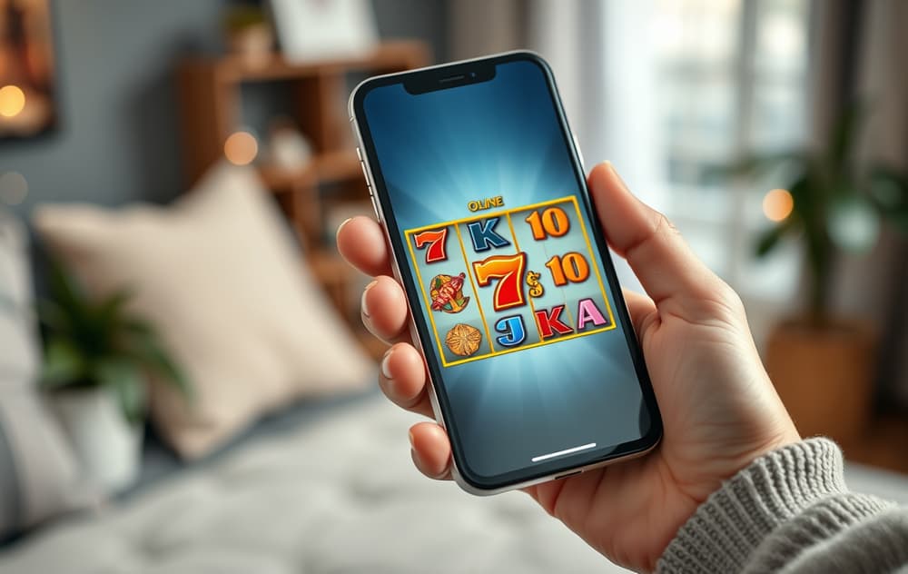 Jaabet casino logo og grønt grensesnitt